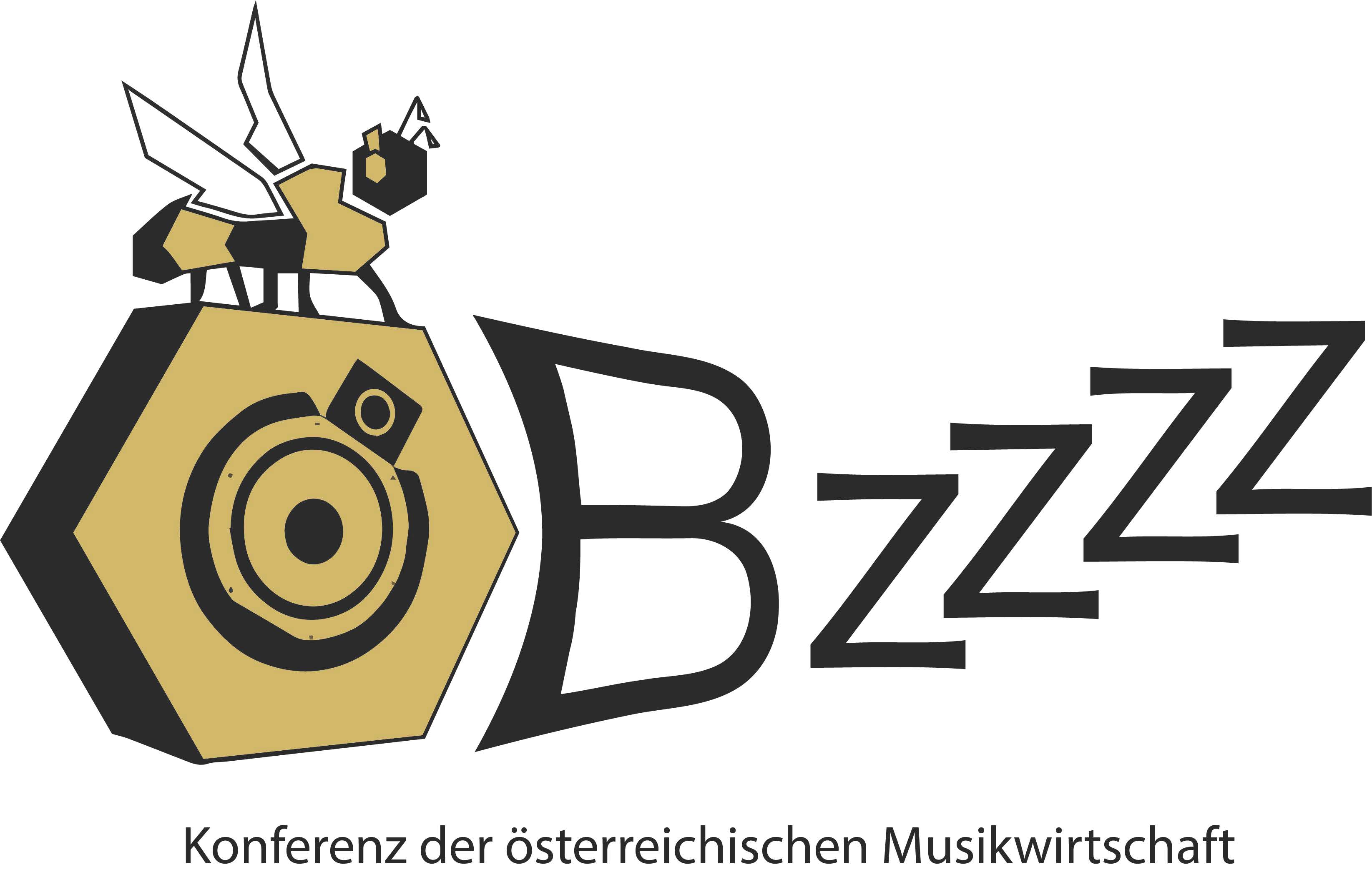 Bienen-Logo von Bzzzz - Konferenz der &ouml;sterreichischen Musikwirtschaf