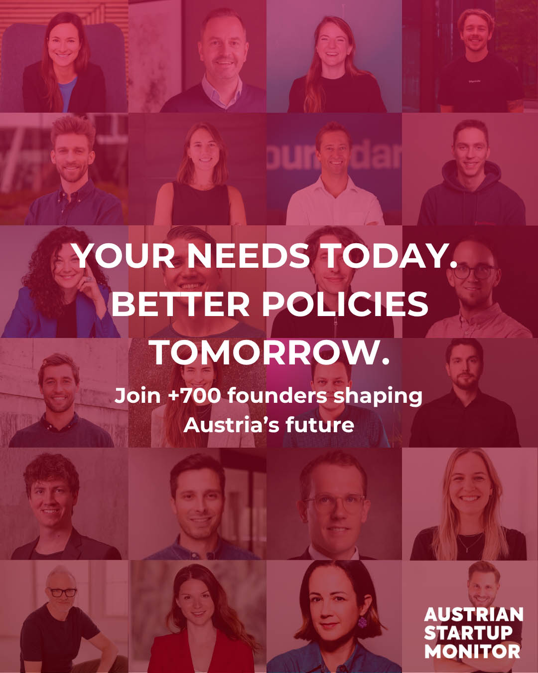 Your Needs Today. Better Policies Tomorrow.