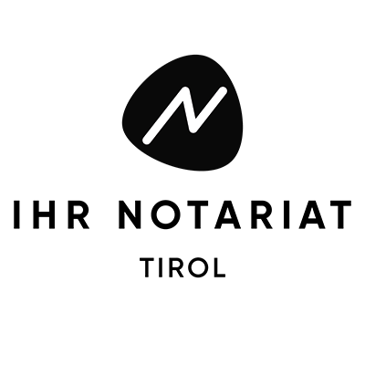 Logo mit Schriftzug Ihr Notariat Tirol