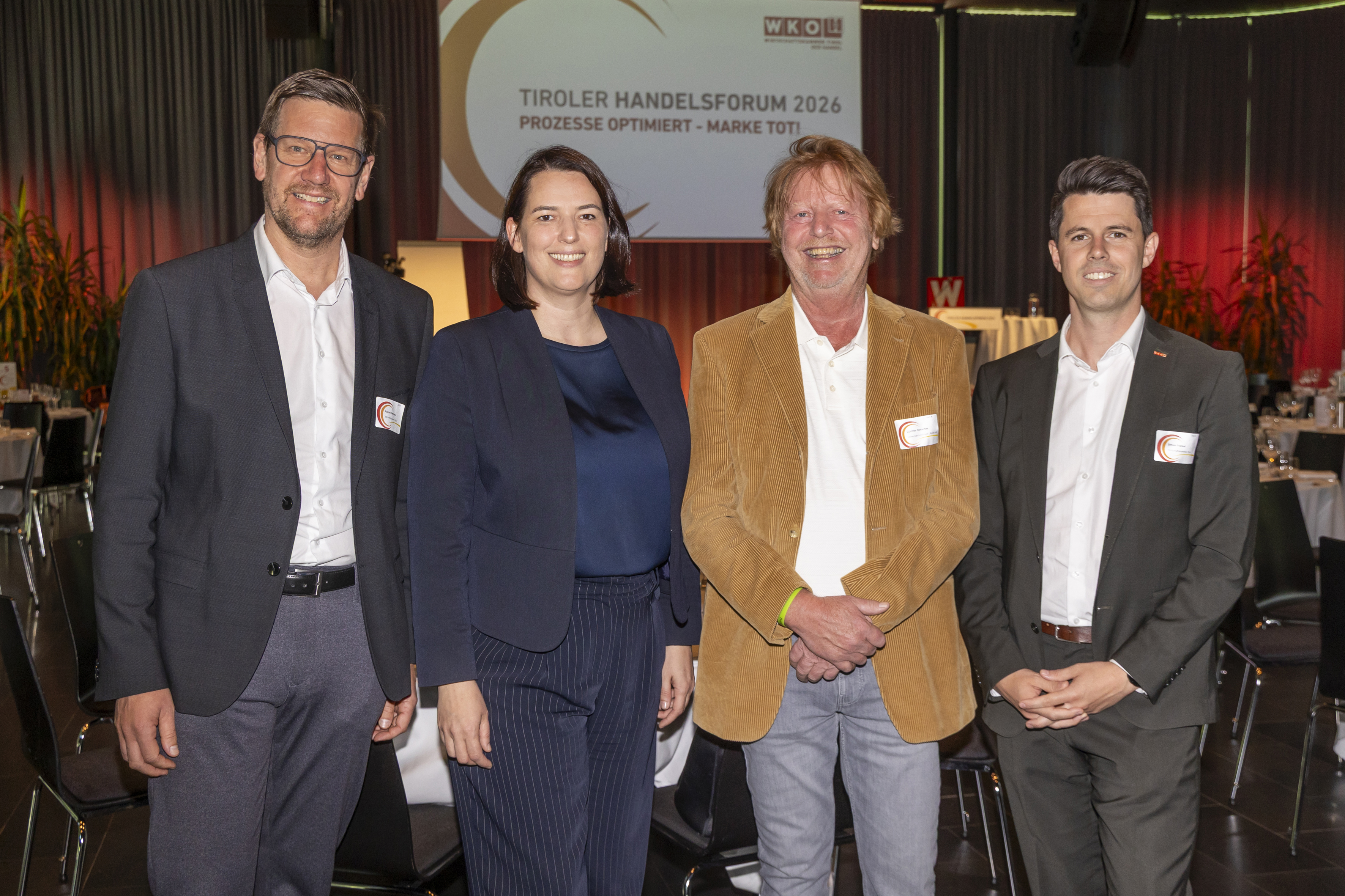 Die Gastgeber des Tiroler Handelsforums 2026
