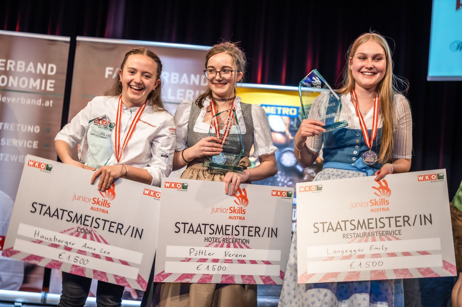 Siegerinnenfoto juniorSkills 2024