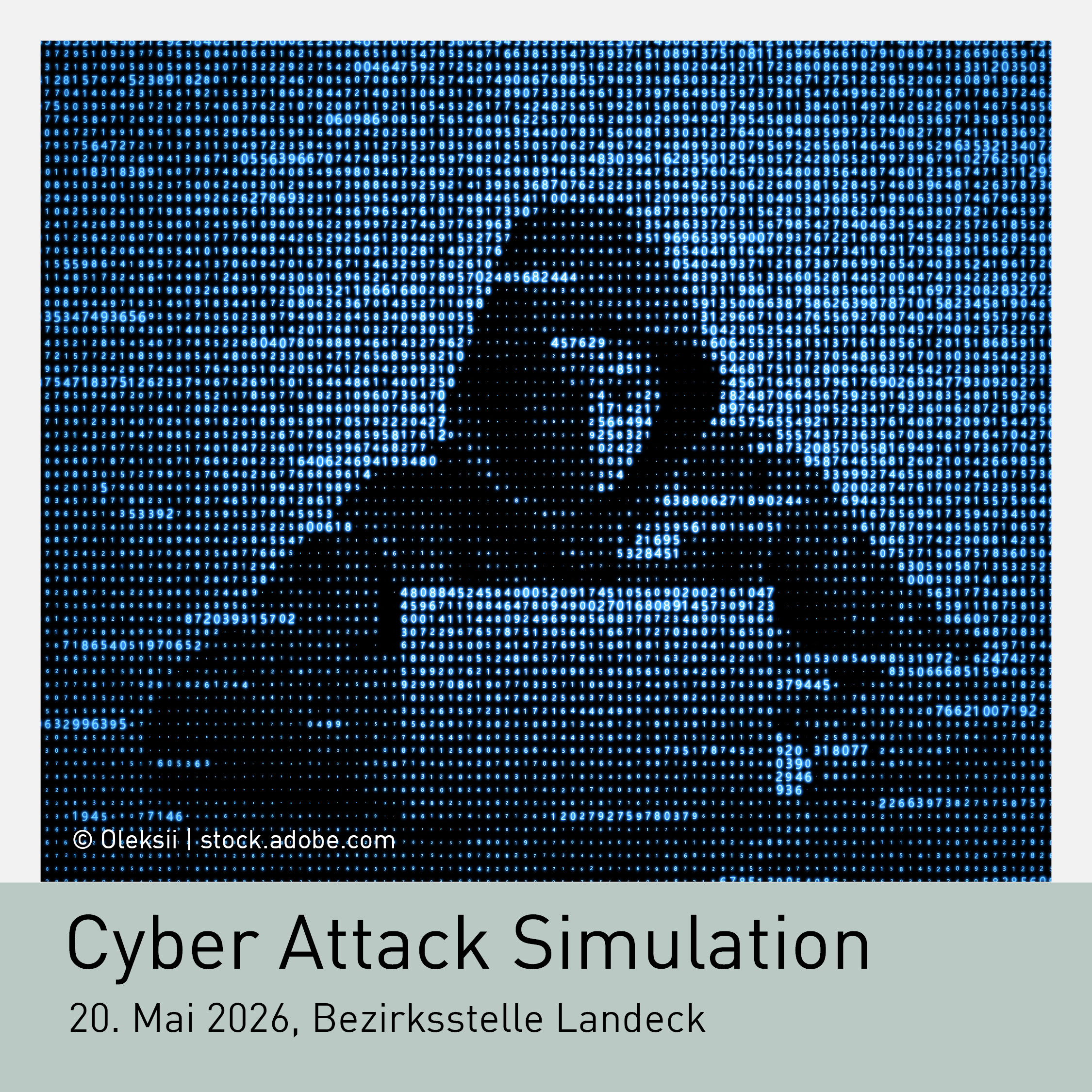 Cyber Attack Simulation Veranstaltung in Landeck, IT-Sicherheit Training, Cybersecurity Awareness, Hackerangriff Simulation, Datensicherheit und Krisenmanagement f&uuml;r Unternehmen, 20. Mai 2026