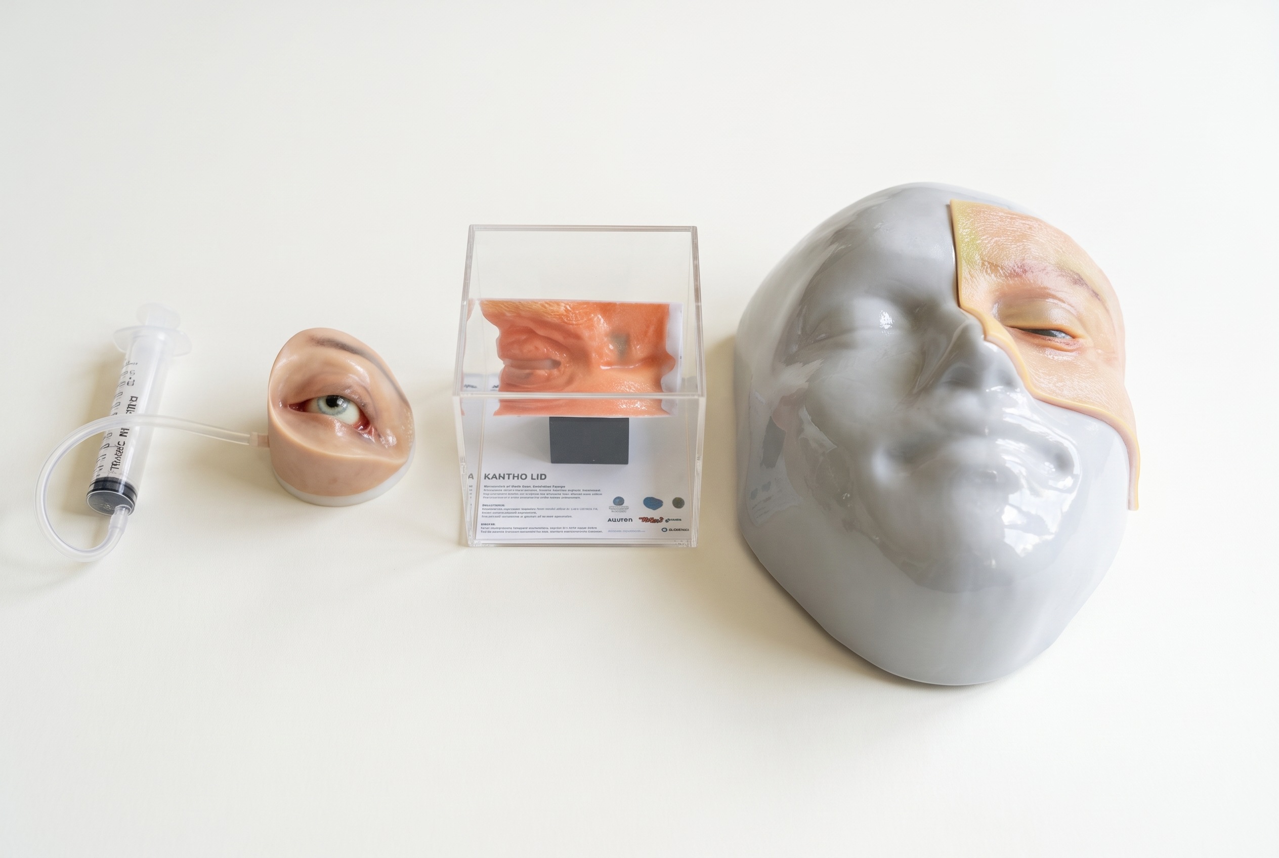 Medizinisches Forschungszubeh&ouml;r: Ein k&uuml;nstliches Auge aus Plastik von eyecre.at