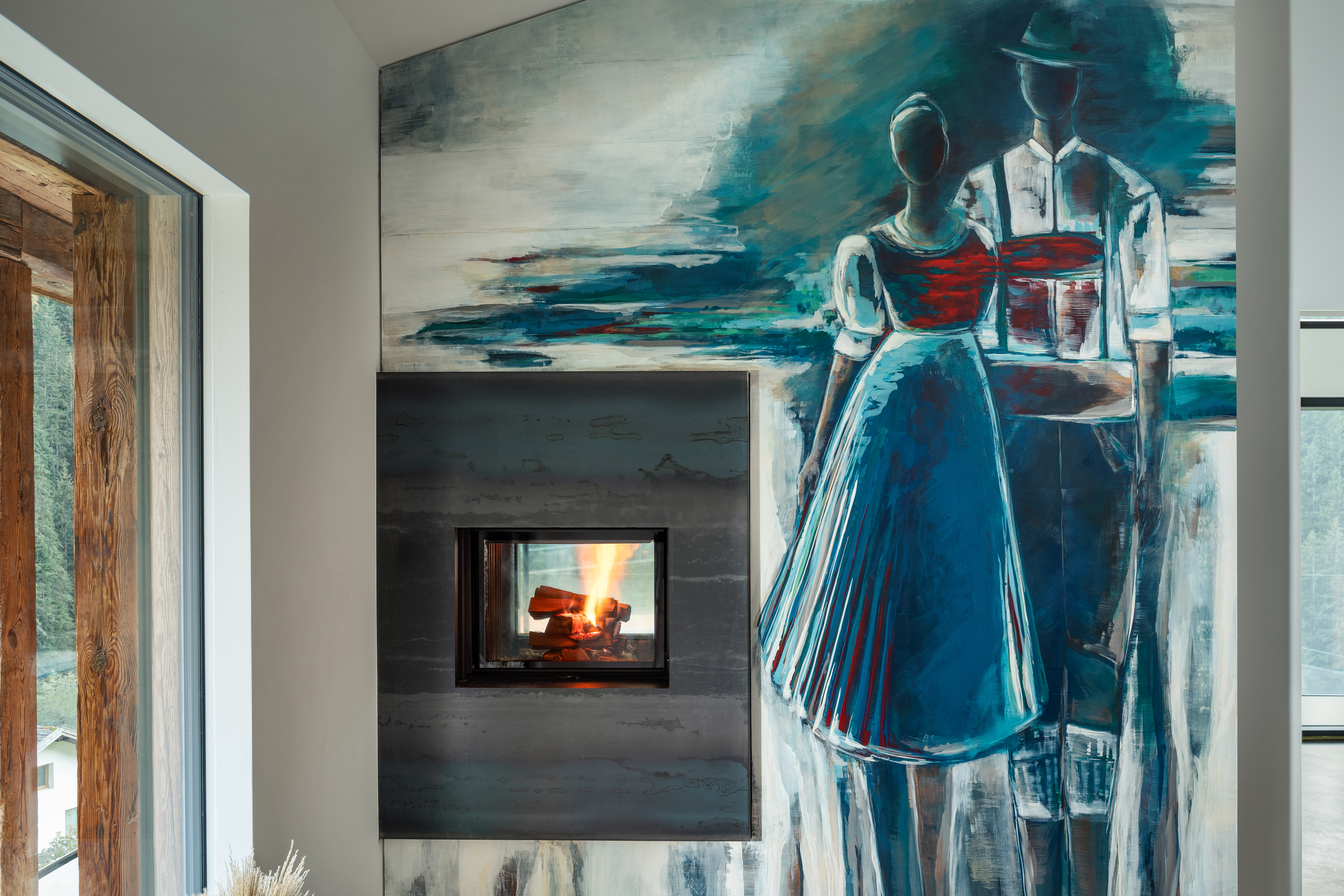 Ofen von Hafnermeister Franco Schiestl