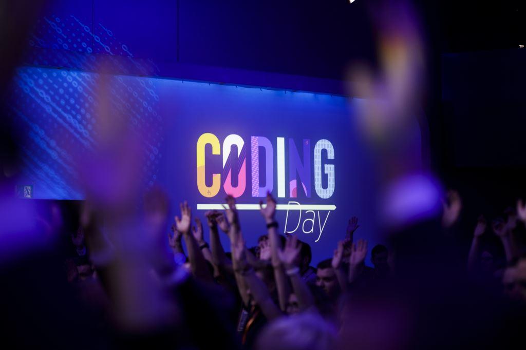 Publikum jubelt beim CodingDay