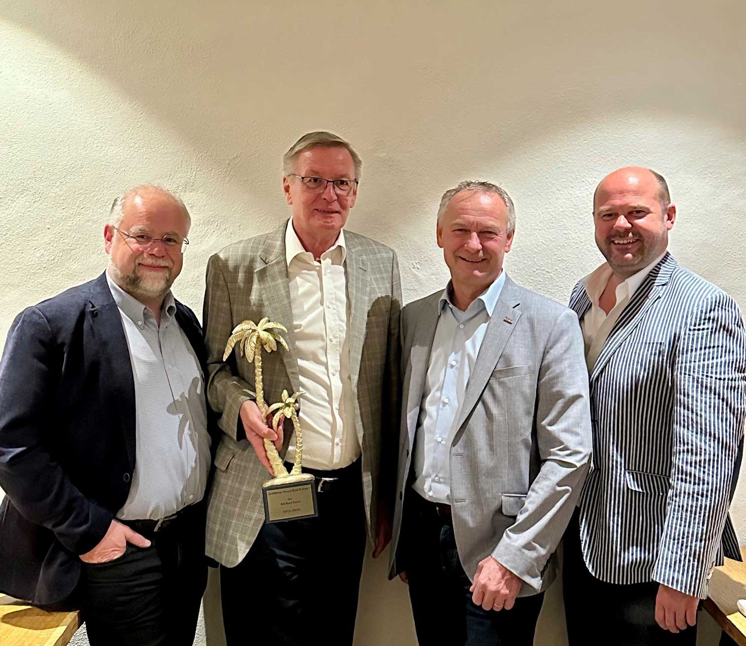 Andreas Zottler, Manfred Denk und Franz Schn&ouml;ller 
