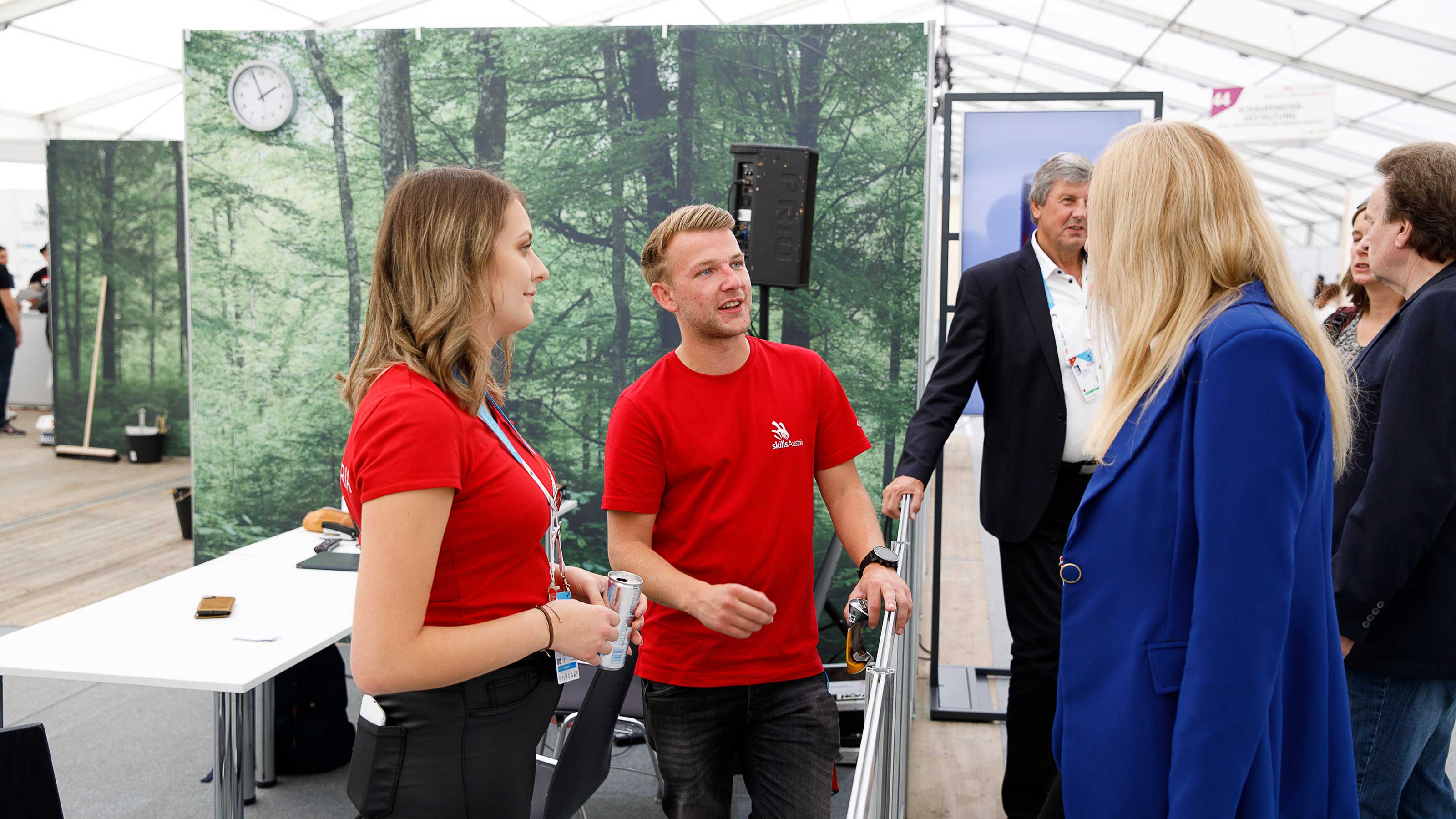 Florian Hiebl Goldmedaillengewinner im Beruf Retail Sales bei den EuroSkills 2021