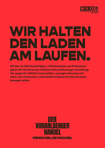 Imagebrosch&uuml;re Sparte Handel Vorarlberg