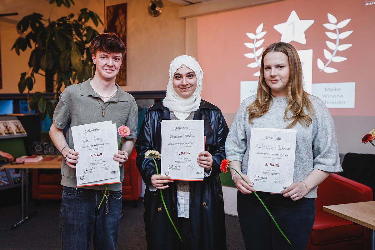 Sieger:innen 2. Lehrjahr LLWB Konditor:innen