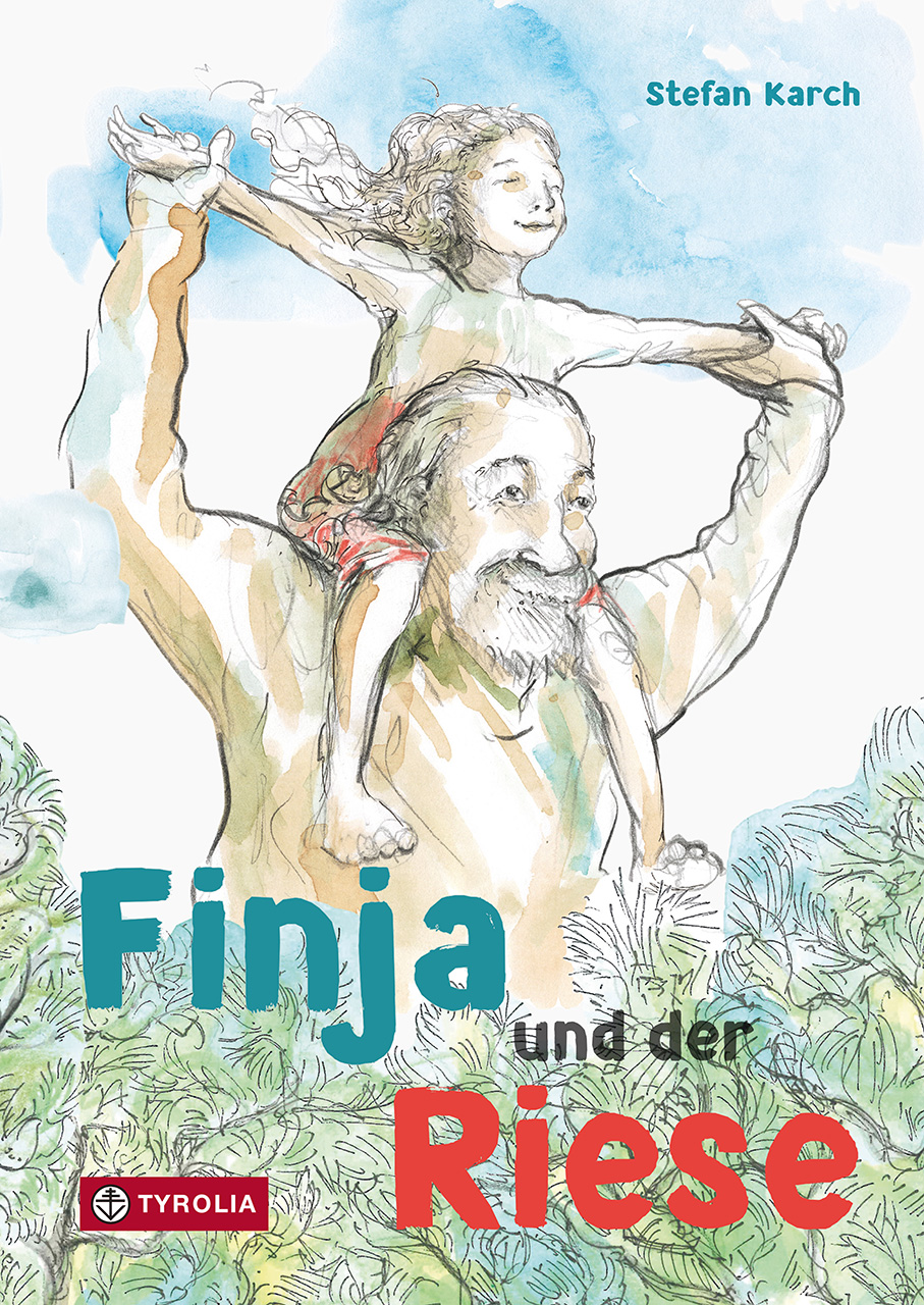 Cover des Kinderbuches "Finja und der Riese" von Stefan Karch