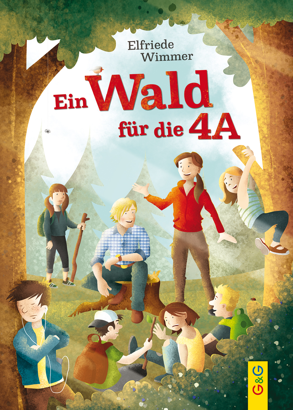 Cover des Kinderbuches: Ein Wald für die 4A