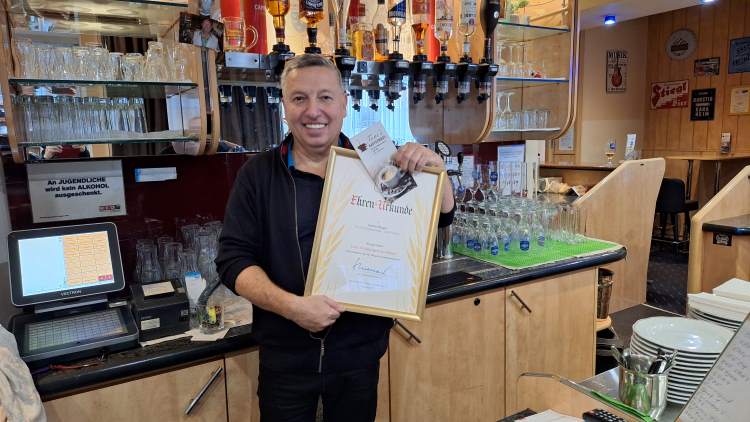 Anton Rieger - 10 Jahre Toni's Kaffeehaus