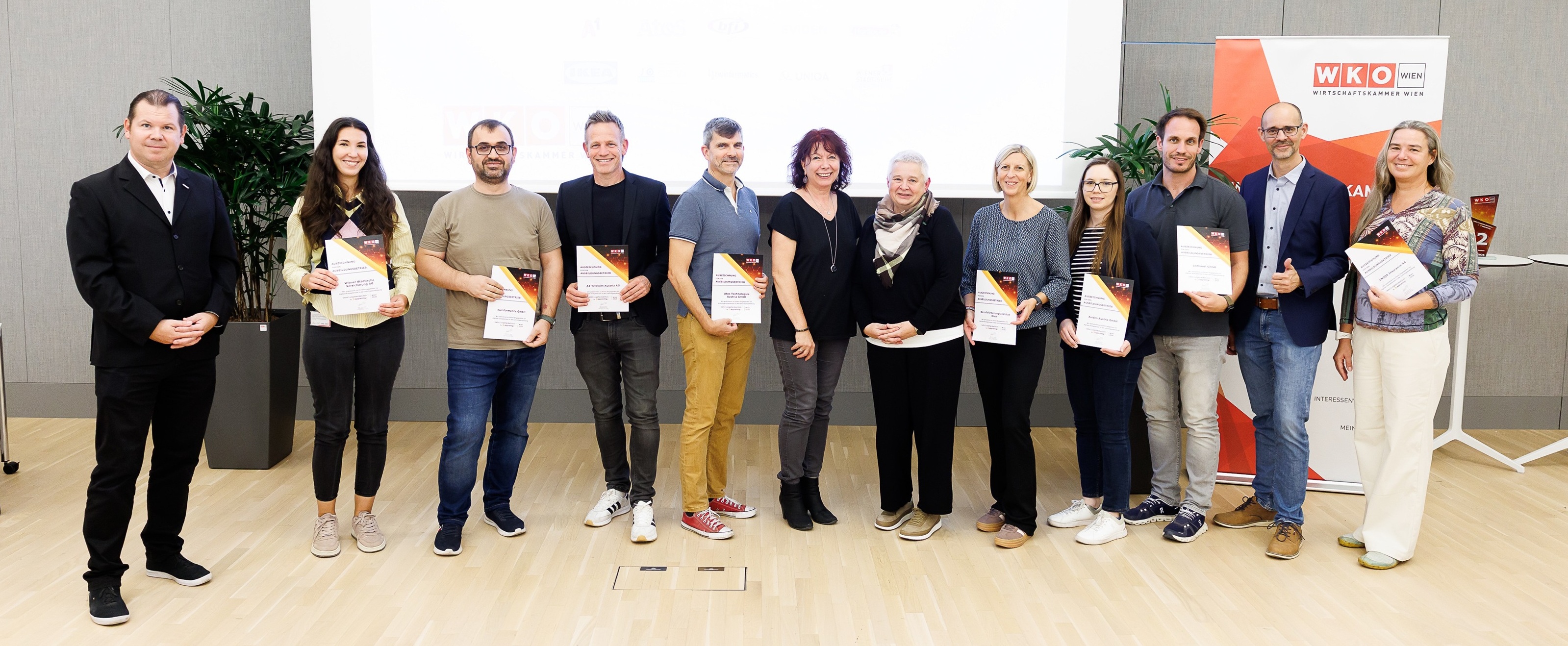 Wiener Lehrlingshackathon 2026: Gruppenbild Jury