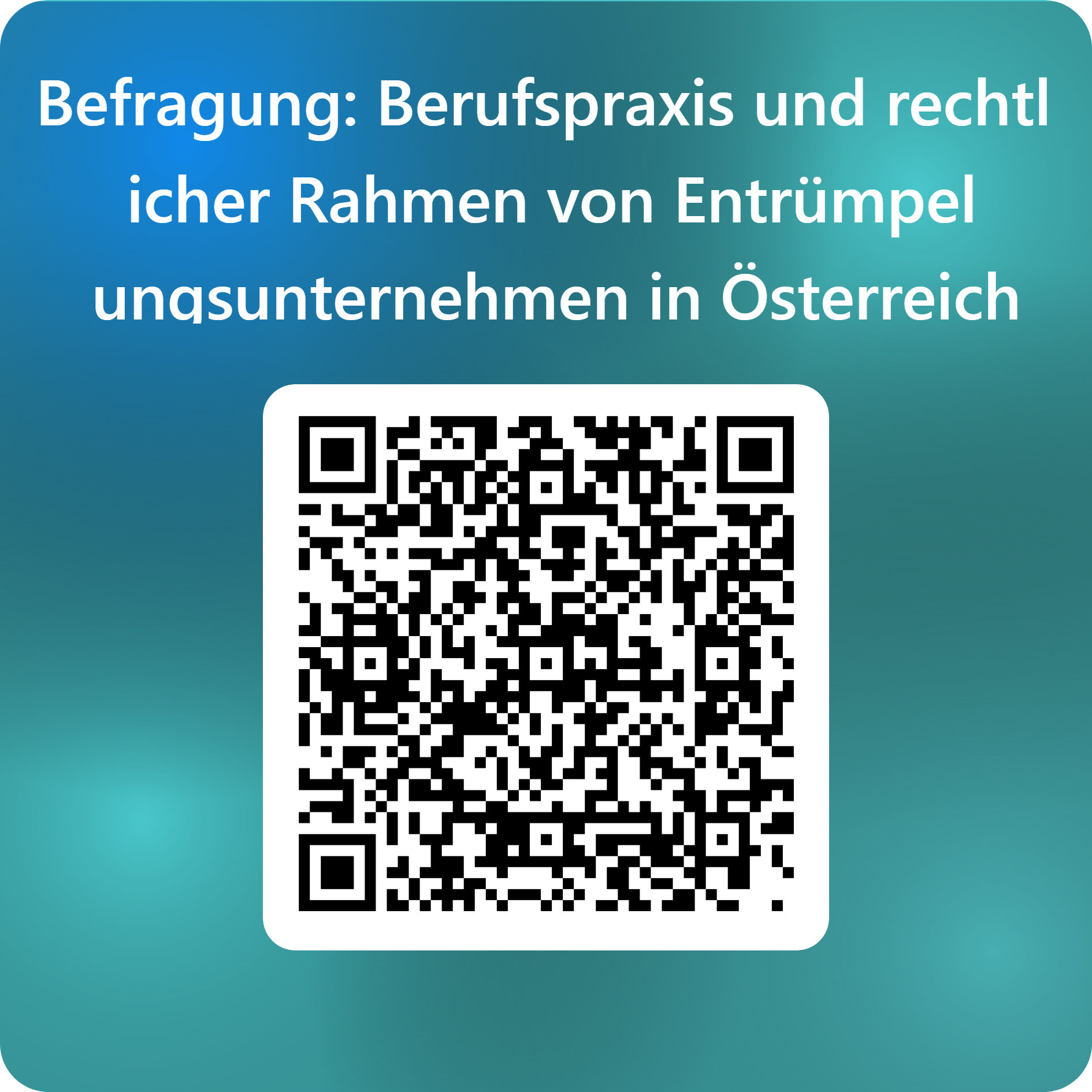 QR-Code für Onlöine-Umfrage