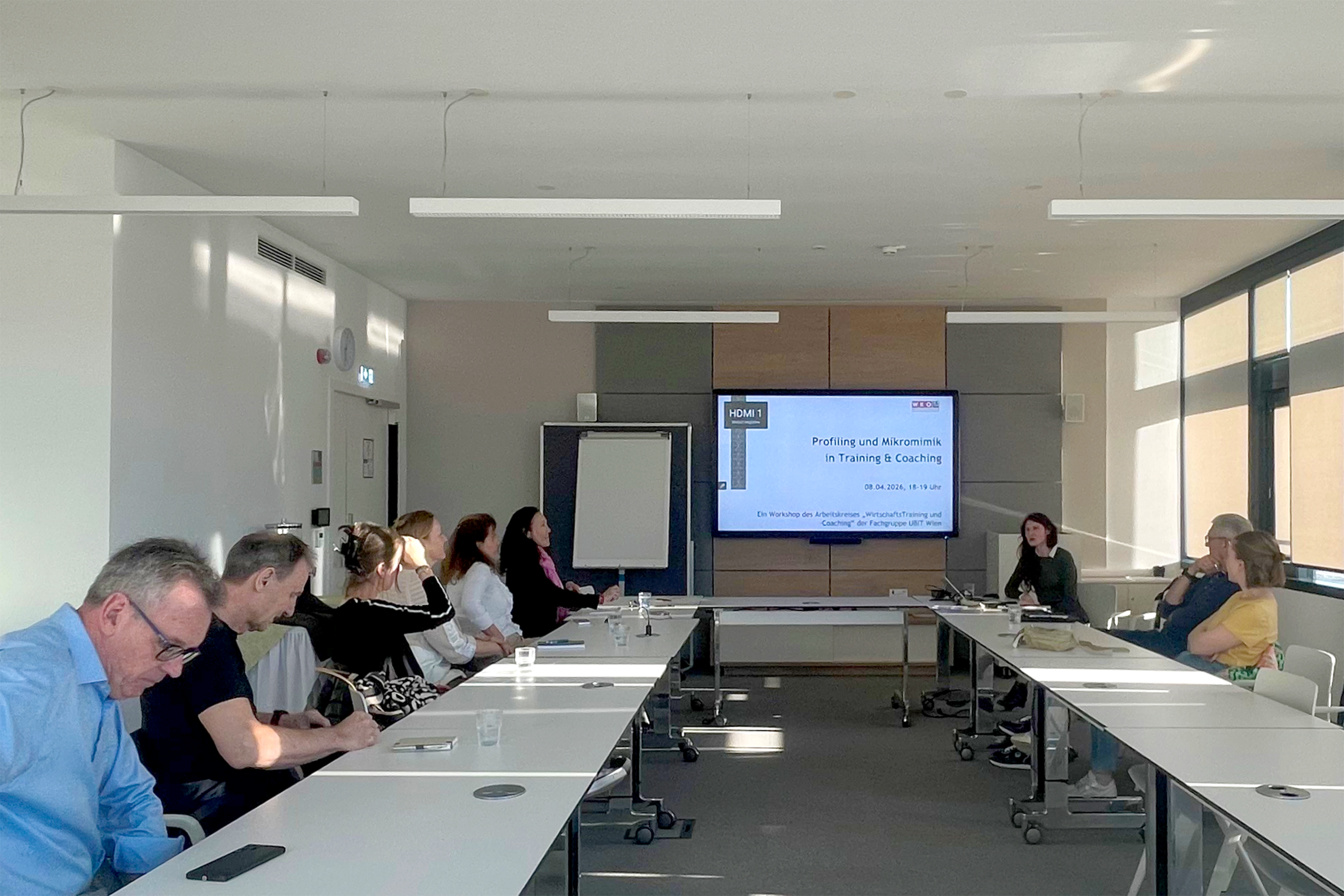 Profiling und Mikromimik in Training & Coaching vom 08.04.2026.