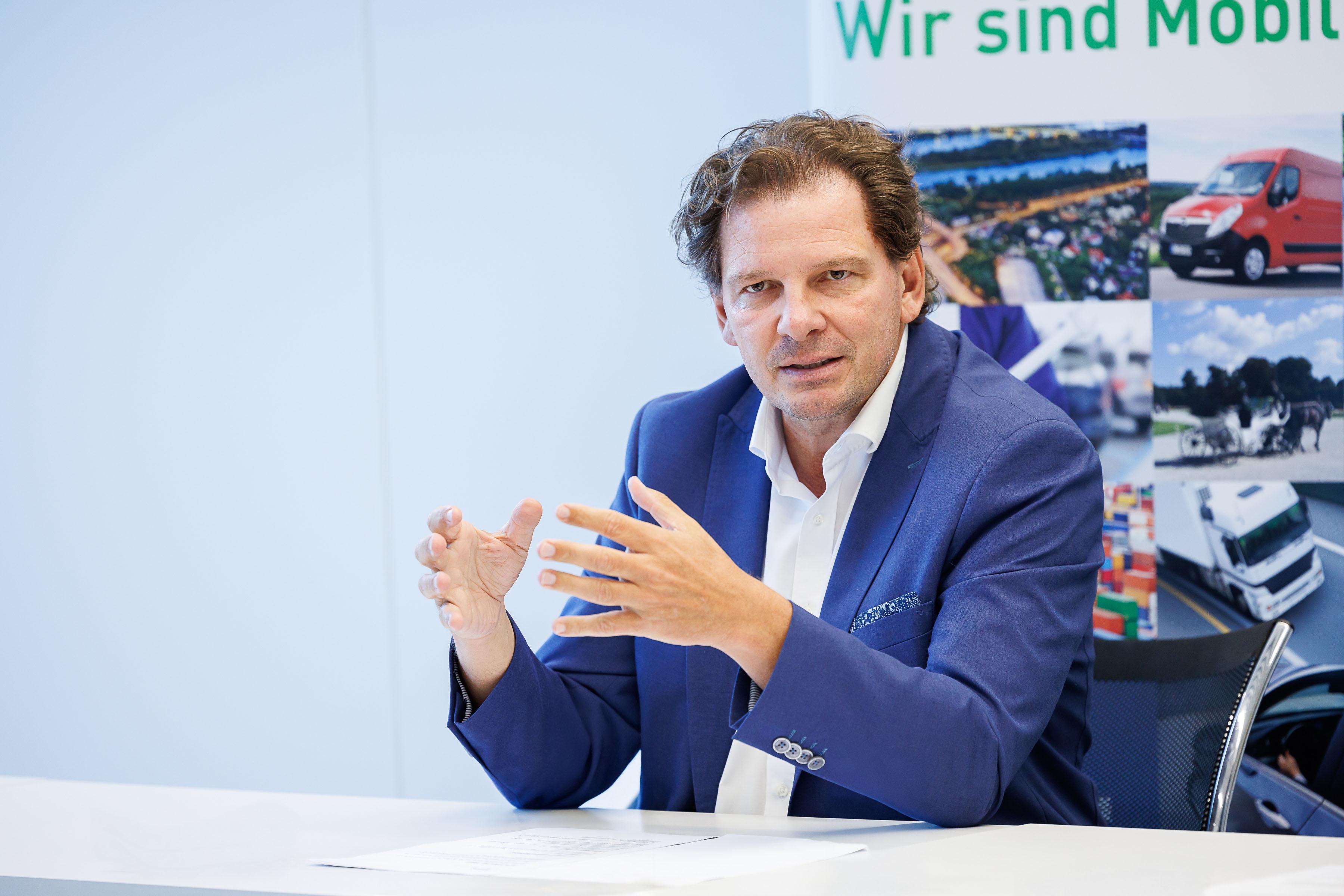 Wolfgang B&ouml;hm, Obmann der Wiener Transporteure 