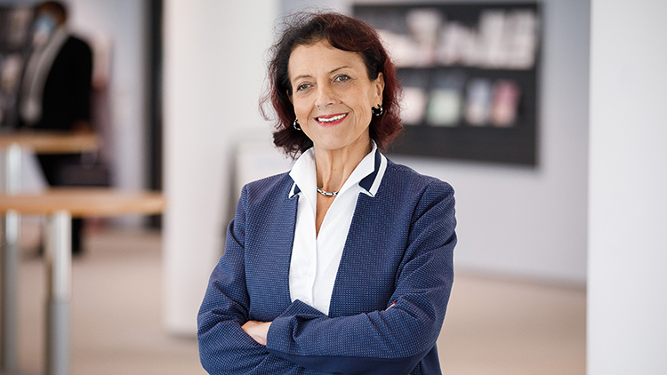 Margarete Gumprecht, Handelsobfrau in der Wirtschaftskammer Wien